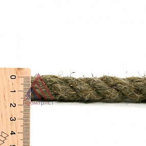 Веревки льнопеньковые 16 мм метр