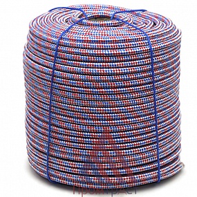 Веревки полиамидные (капроновые) плетеные ПА 12 мм  метр