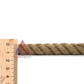 Веревки джутовые 13 мм метр