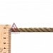 Веревки джутовые 8 мм метр